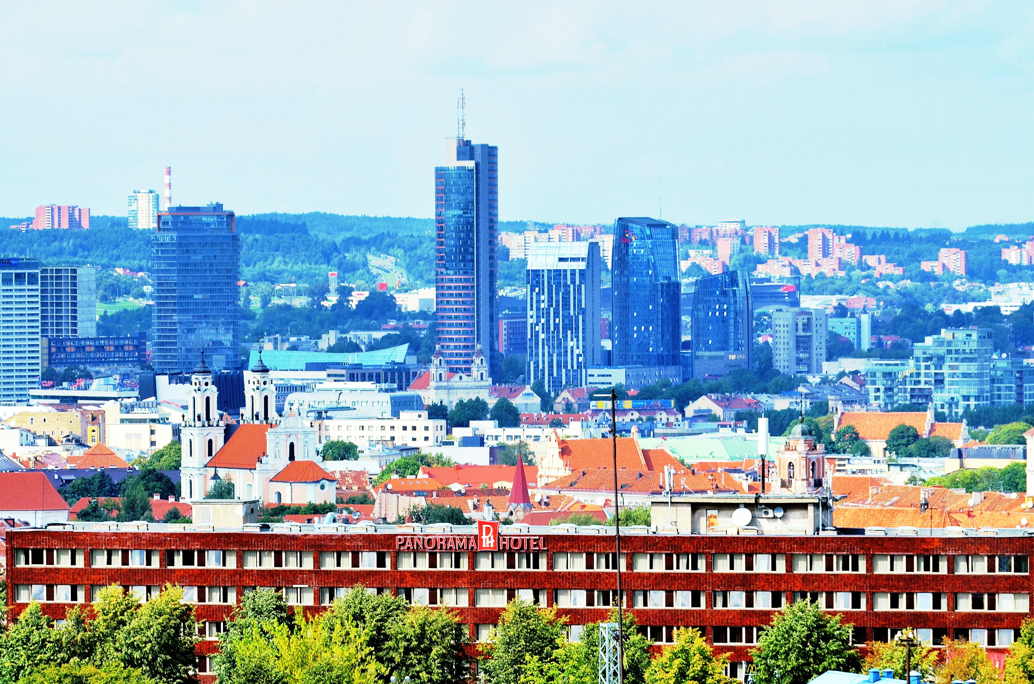 Hotel Panorama Аеропорт Вільнюс Екстер'єр фото