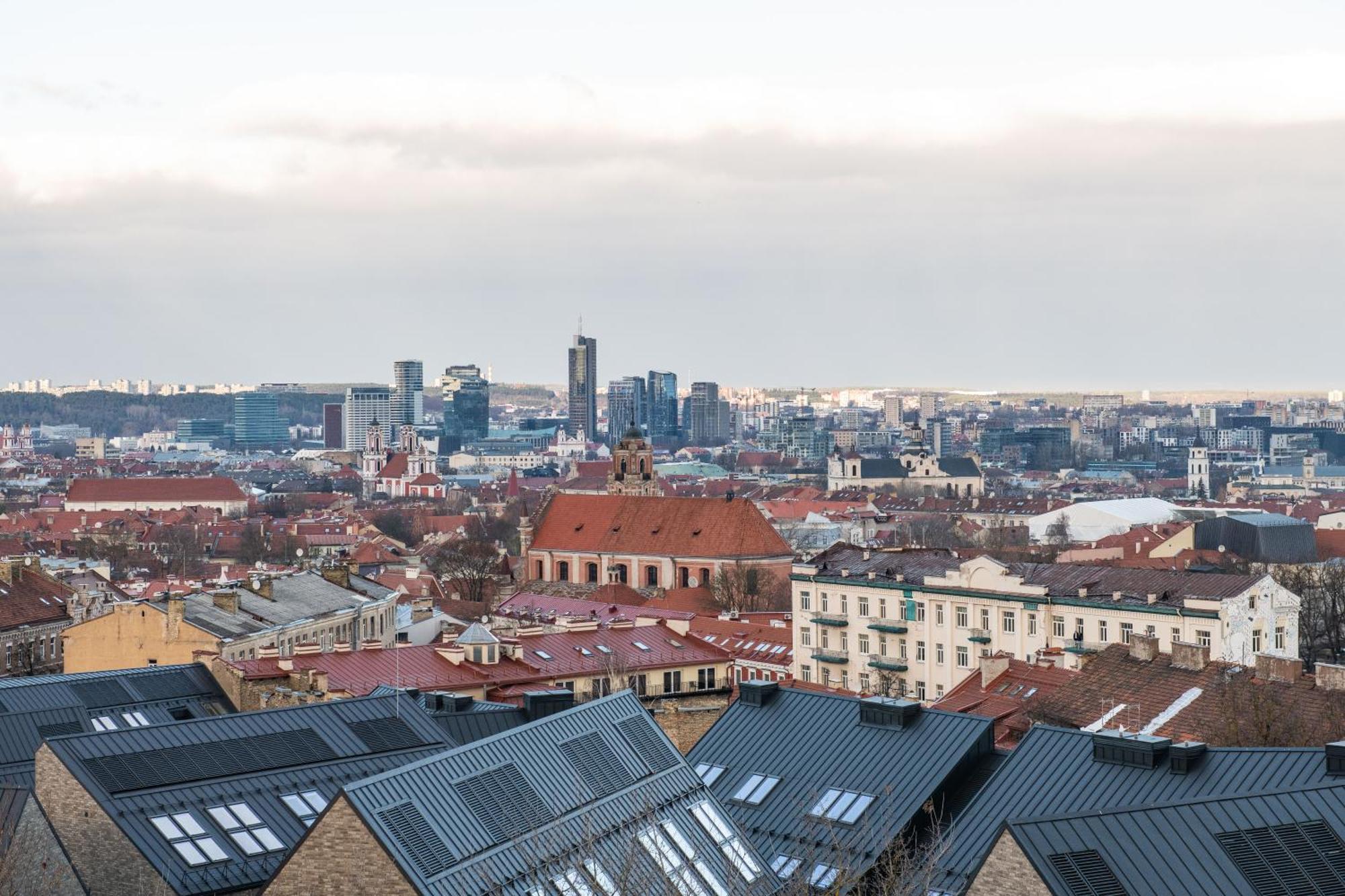 Hotel Panorama Аеропорт Вільнюс Екстер'єр фото